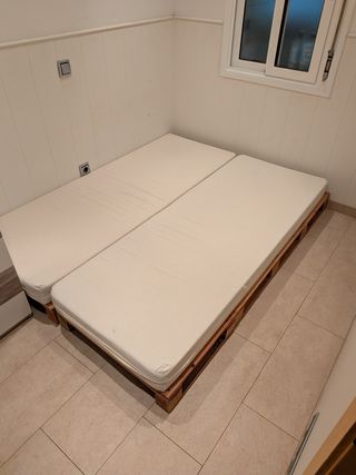 Sofa cama palets