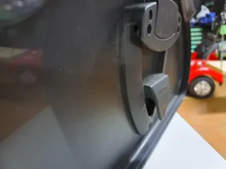 Alforjas de cuero con cerradura