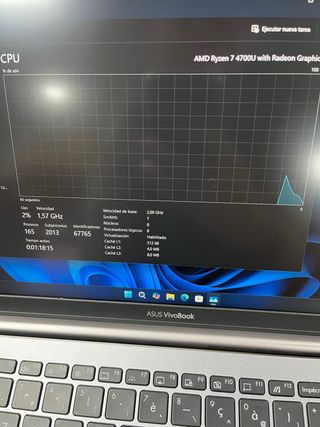 Portátil ASUS VivoBook Plata y Negro#850355