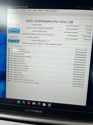 Portátil ASUS VivoBook Plata y Negro#850355