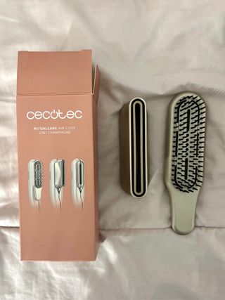 Cecotec Plancha Secadora 2en1 Champagne