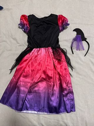 Disfraz Bruja Niña 6-8 Años