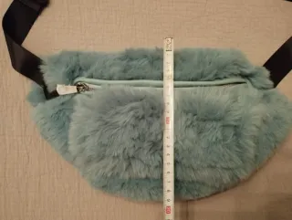 Riñonera pelo azul