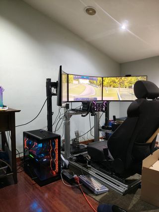 Cockpit 40x40 y 80x40puente + Moza R9 V2