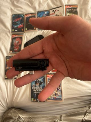 Consola PSP Negra + 12 Juegos