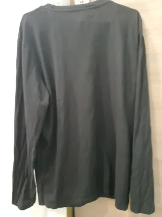 Camiseta Jack & Jones Negra Manga Larga