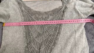 Vestido midi boho vintage mujer M