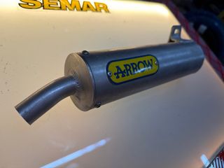 Silencioso Arrow Aluminio 3 Tornillos Nuevo