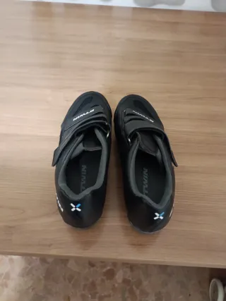 Zapatillas Ciclismo Mujer Btwin Negras