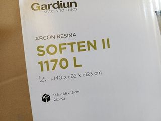 Gardiun NT1170 Soften II Arcón resina 140x82x123 cm (1.170 L)