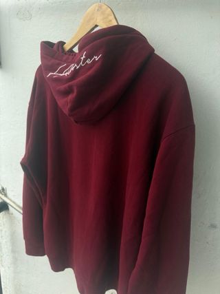 Sudadera Hollister Talla L Roja