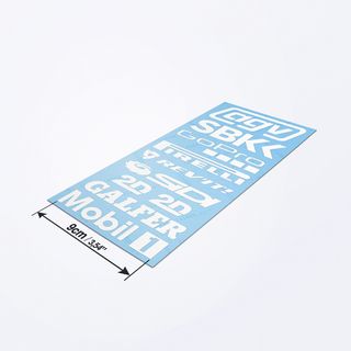 [PACK9AV]W Pegatinas Sponsor Moto Patrocinadores