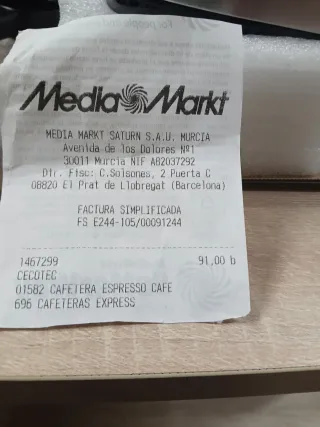 Cafetera Automática Cafelizzia Steel