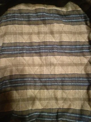 Chaqueta de piel negra unisex