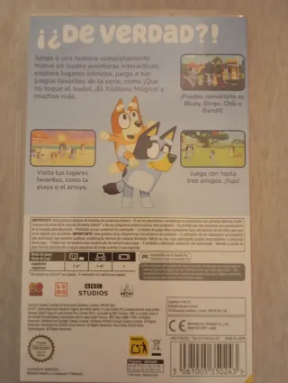 Bluey El Videojuego Nintendo Switch