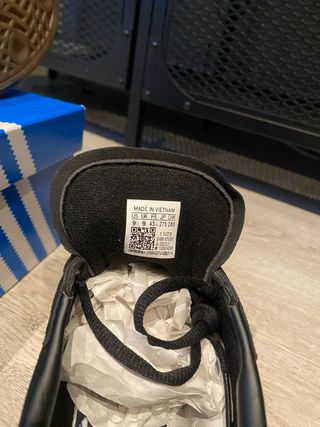 Adidas Spezial Zapatillas Negras Goma