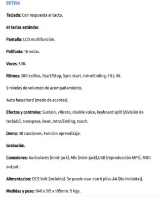 Tastiere Elettroniche 61 Tasti *NUOVO*