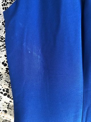 Traje Flamenca Raquel Talla 40 Azul