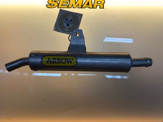 Silencioso ARROW Aluminio Abrazadera NUEVO