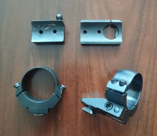 Vendo mira Shilba + bases y anillas