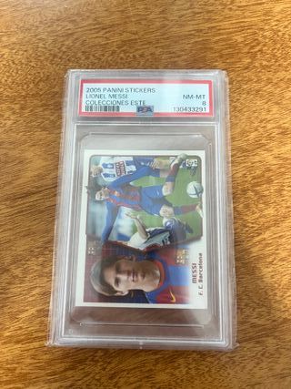 Messi 2005-2006 LIGA Este PSA 8 Rookie