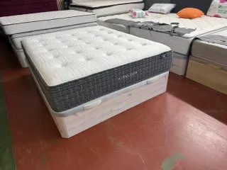 160x190 COLCHÓN FLEX AIRELOOM ALPACA CANAPÉ MADERA