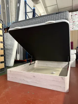 160x190 COLCHÓN FLEX AIRELOOM ALPACA CANAPÉ MADERA