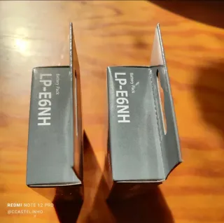 2x Baterias Canon LP-E6NH