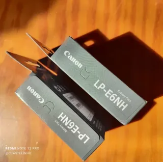 2x Baterias Canon LP-E6NH