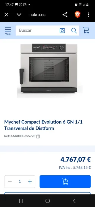 Horno MyChef Profesional