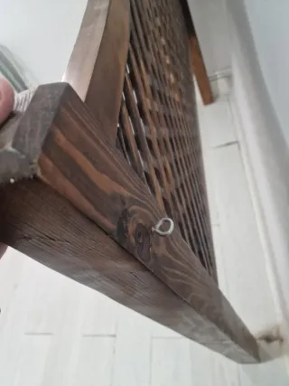 Cabecero de madera 140 cm