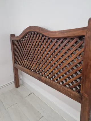 Cabecero de madera 140 cm