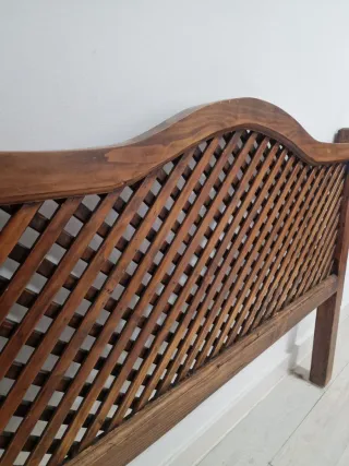 Cabecero de madera 140 cm