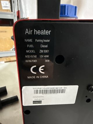 Calefactor Diésel 12V 5KW Digital