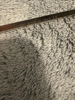 Gafas Cartier Negras