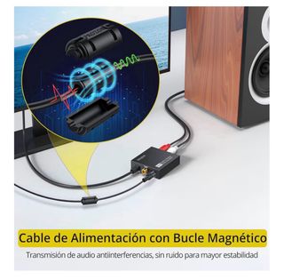 PROZOR DAC Convertidor Audio 192kHz ABS