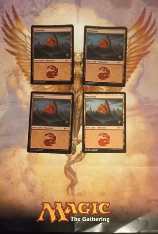4x Montagna Magic The Gathering