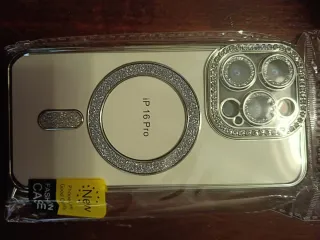 2 Cover iPhone 16 Pro Glitter