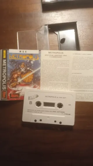 Videojuego MSX Metropolis