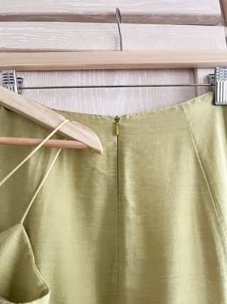 Conjunto verde de fiesta 3 piezas