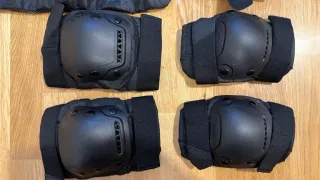 Set de protecciones para patinaje o skate
