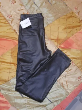 Pantalón cuero señora