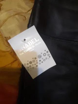 Pantalón cuero señora