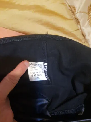 Pantalón cuero señora