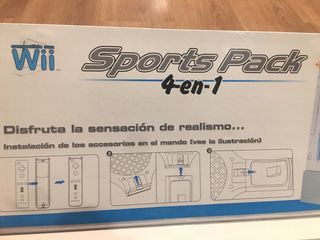 Nintendo Wii Sports Pack 4-en-1 Accesorios