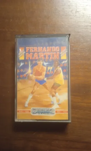 Videojuego MSX Fernando Martin Basket Master