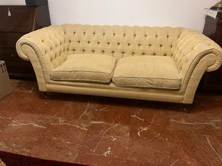 Sofá Chester Beige Tela