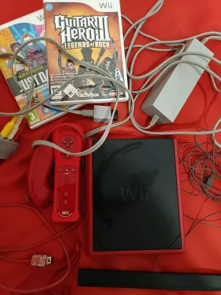 Consola Wii Roja Nintendo