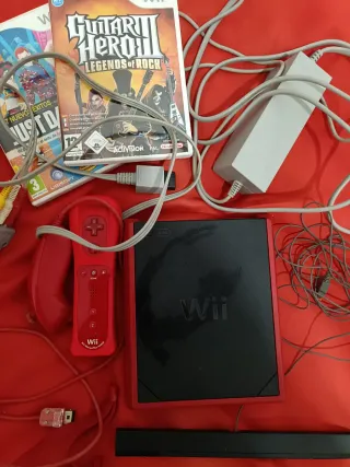 Consola Wii Roja Nintendo