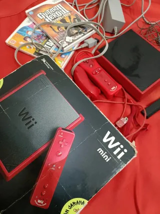 Consola Wii Roja Nintendo
